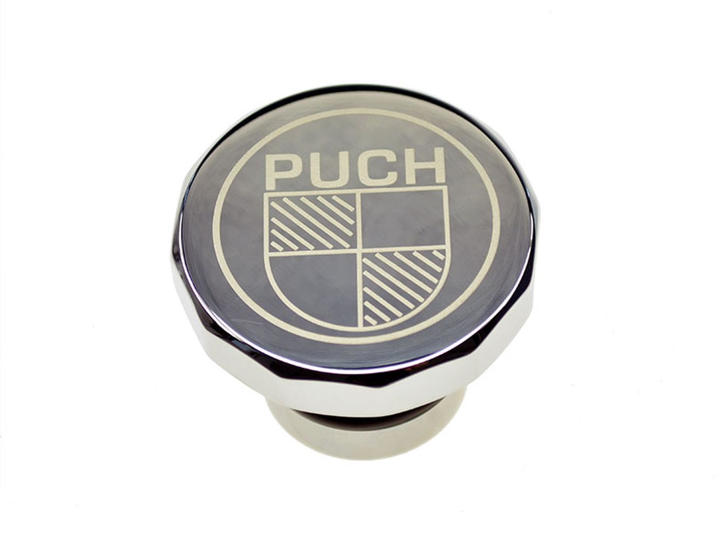 Puch Tankdeckel CNC gefräster alu Tankdecke zu Maxi N