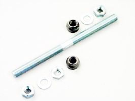 Vorderradachse 11 mm komplett mit Konen u. Achsmutter