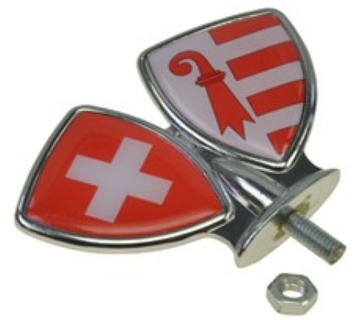 Schutzblech-Emblem / Zierwappen Jura