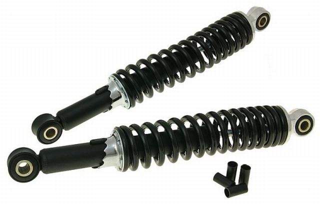 Tomos Stossdämpfer verstellbar Paar 260 mm schwarz