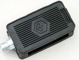 Piaggio Pedale Paar schwarz zu Ciao