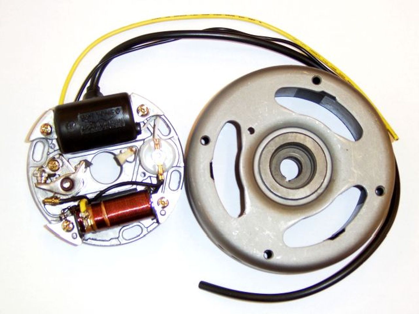 Puch/Sachs Zündung komplett mit Schwungrad (A) 6V 15W 1-Gang