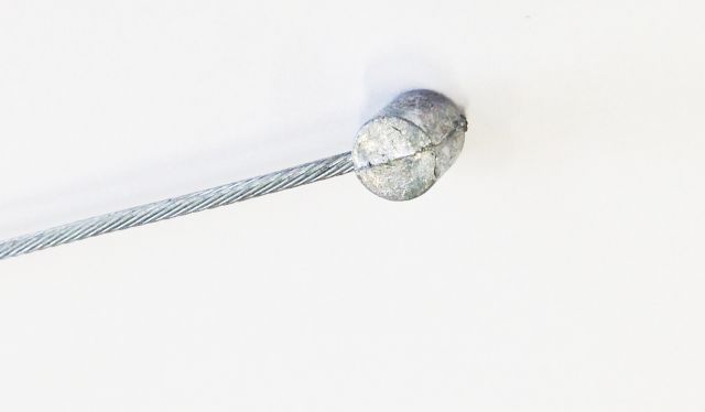 Bremskabel ø 1.5 mm mit Zylindernippel 2200 mm EP