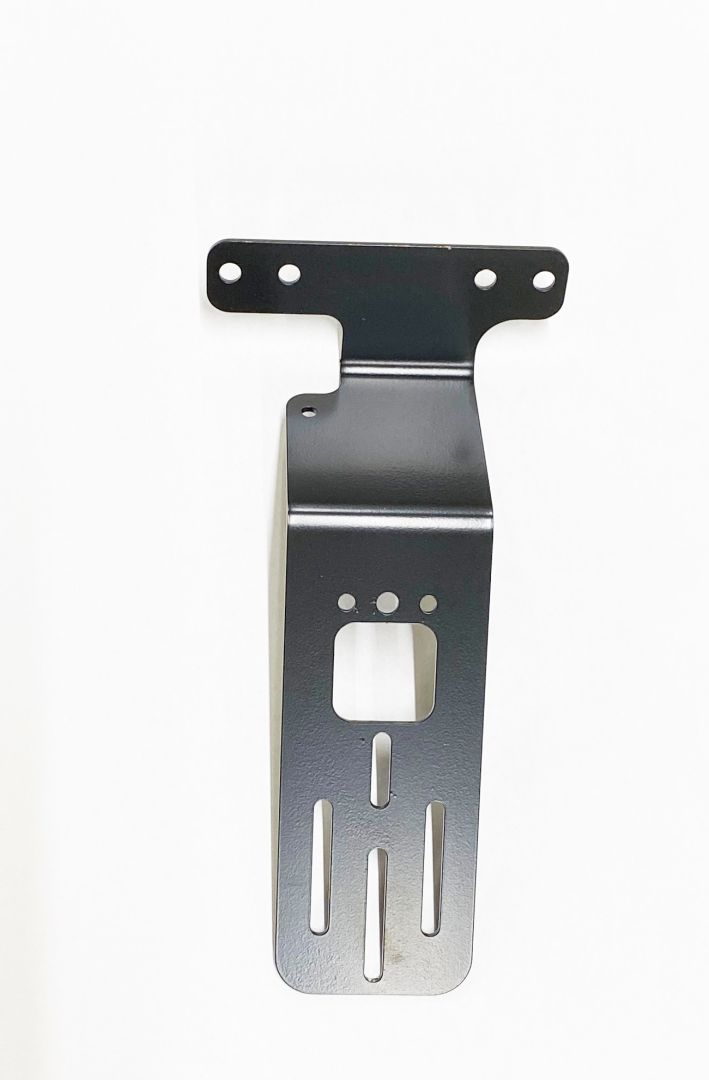 Tubus E-Bike Nummernplatten - Halterung Alu schwarz