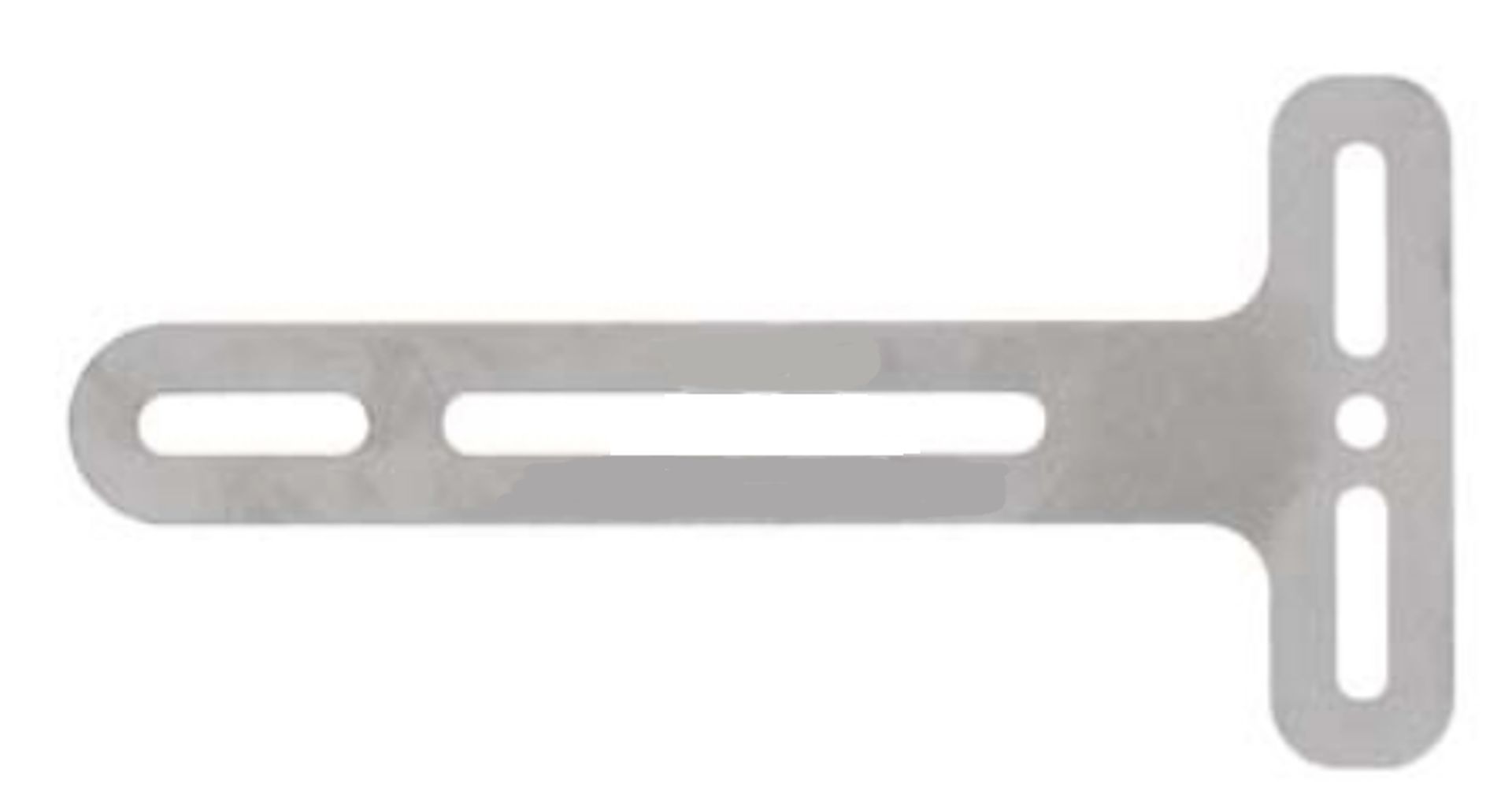 Halterung Rückstrahler Inox 150 x 75 x 2 mm