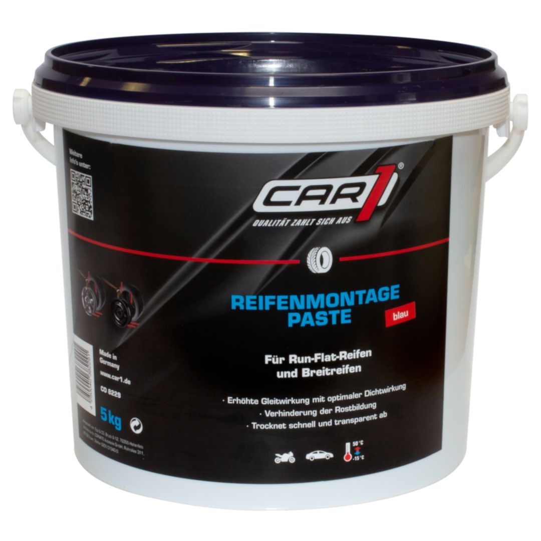 Car1 Montierpaste à 5 kg schwarz