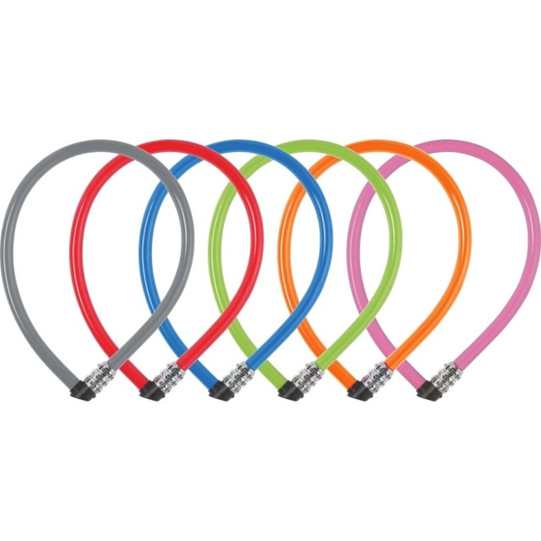 ABUS cadenas à cable payante 1100/55 55 cm couleurs assorties