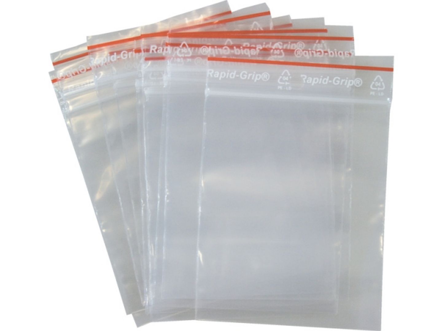 Minigrip sachet plastique 75 x 90 mm à 100 pcs