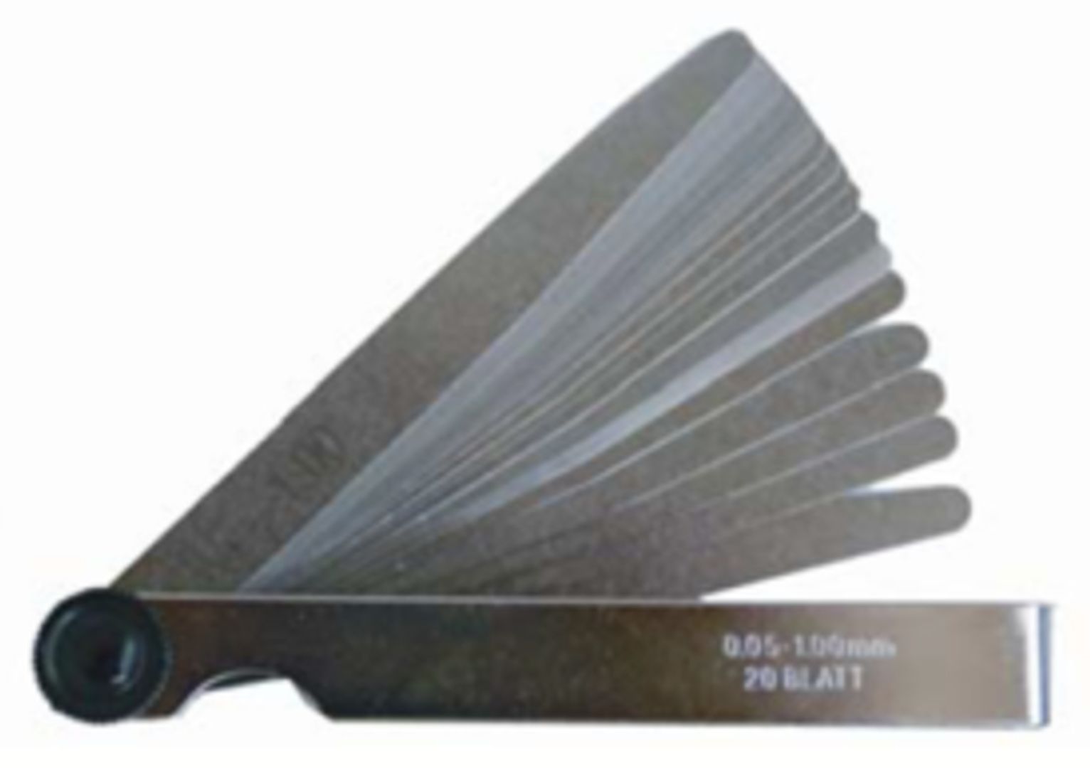Jauge d'épaisseur avec 13 feuilles de 0.05mm à 1.00mm