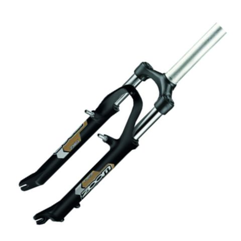 Zoom fourche suspendue 26" MTB 1 1/8 AH Disc +V-Brake noir