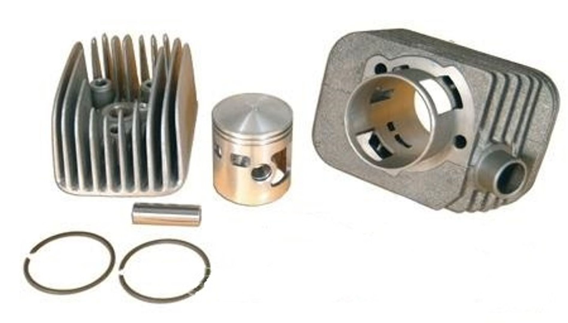 Piaggio cylindre avec piston complet 46 mm Axe 10 mm avec tête pour Ciao SI