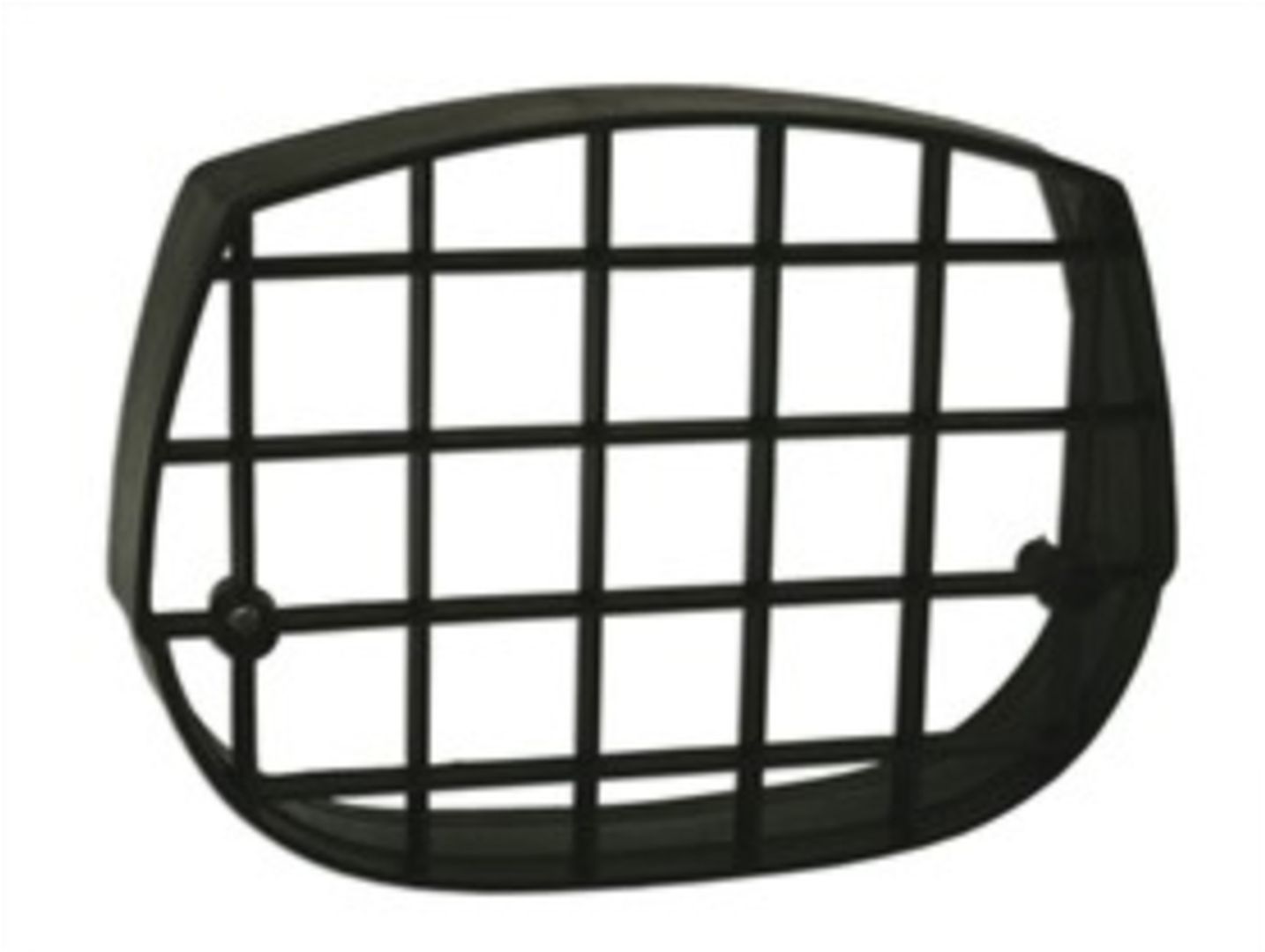 Piaggio grille de lampe avant noire pour Ciao