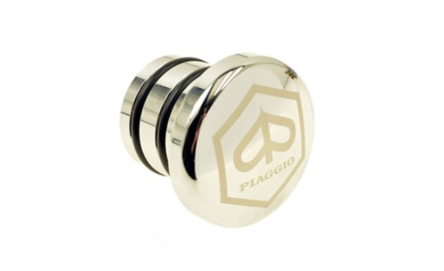 Piaggio Tankdeckel Aluminium chrom zu Ciao