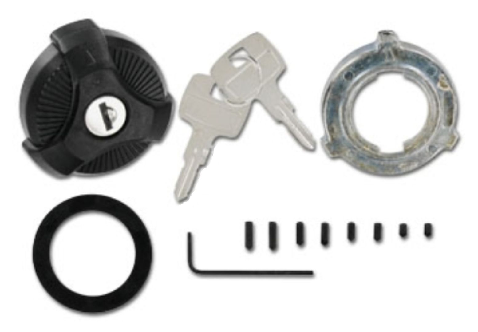 Piaggio Tankdeckel mit Schloss schwarz zu SI