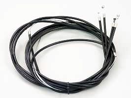 Piaggio Kabelsatz schwarz (4 Kabel) zu Ciao SI