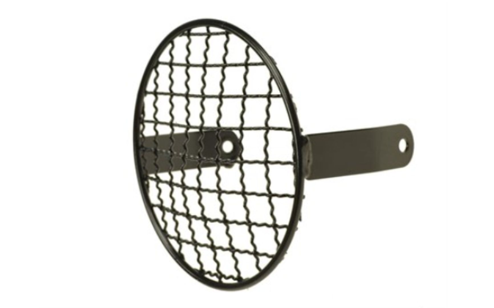 Grille de lampe ronde noire 13-15 cm