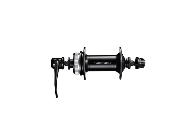 Moyeu de roue avant Shimano HB-QC300 100mm 36L serrage rapide Center-Lock noir