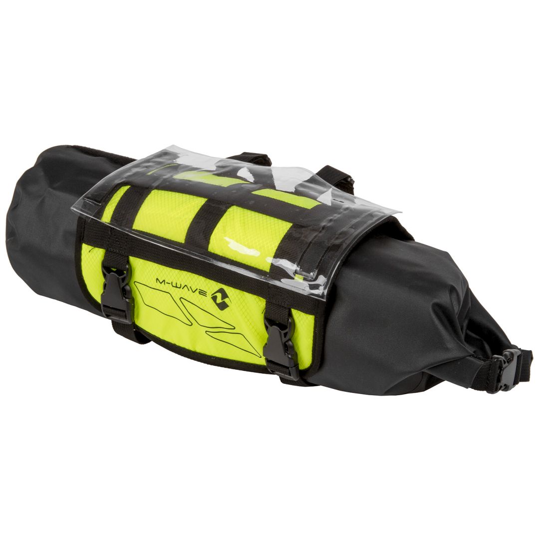 M-Wave sacoche de guidon Rough Ride Front jaune