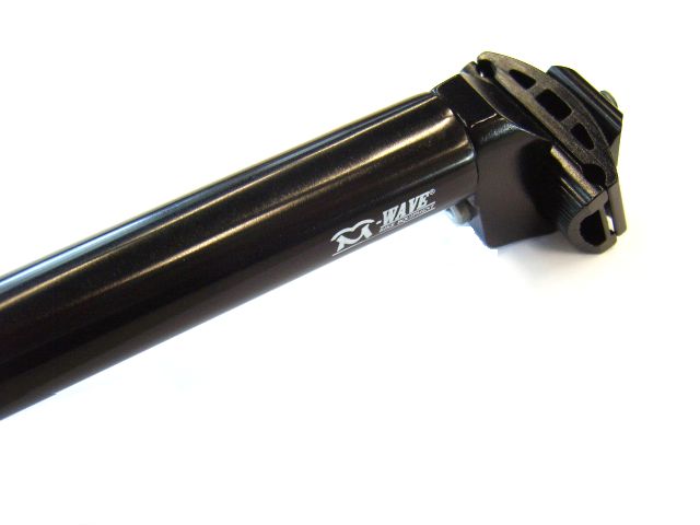 Tige de selle MTB ø 27.2 x 400 mm Alu noir