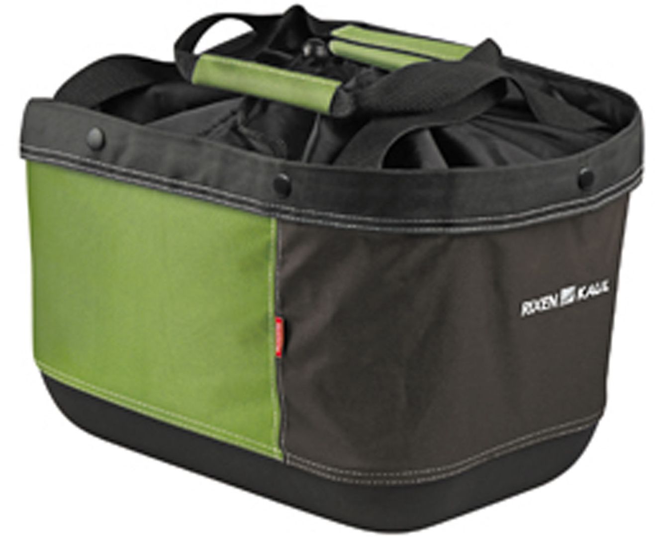 RIXEN & KAUL sacoche Shopper Alingo GT Racktime max. 20 litres noir/vert
