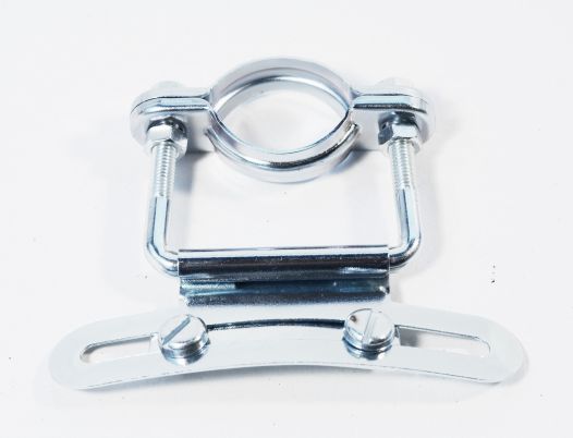 supporte de garde chaîne avec collier de 28 mm galvanisé