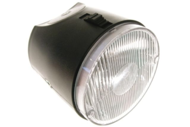 Piaggio Scheinwerfer schwarz zu SI